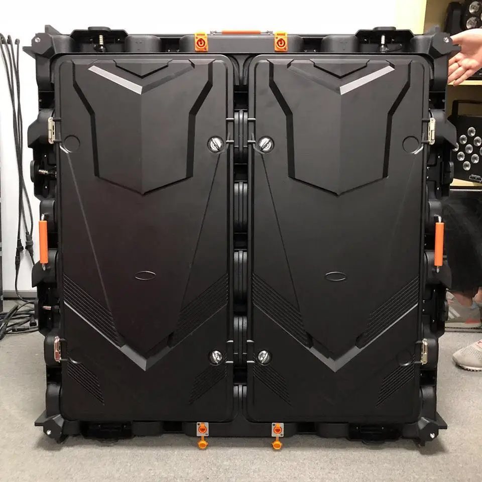 

p10 outdoor full color rental led screen price plastic flight case