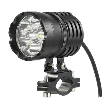 

High Spotlight Super bright Motorcycle Boat Spot Driving Headlight Motorbike Fog Head Light Lamp 4LED/6LED