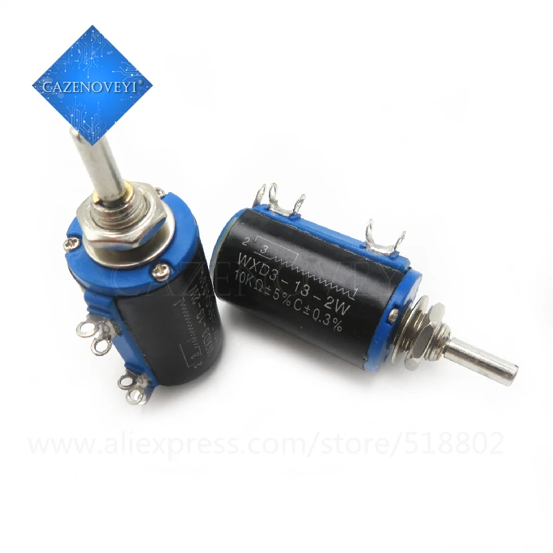 3 шт./лот WXD3-13-2W 100 200 220 470 680 1K 2 K 4 7 5 6 10K 22K 33K 47K 8 Ohm WXD3-13 2W проводной потенциометр |