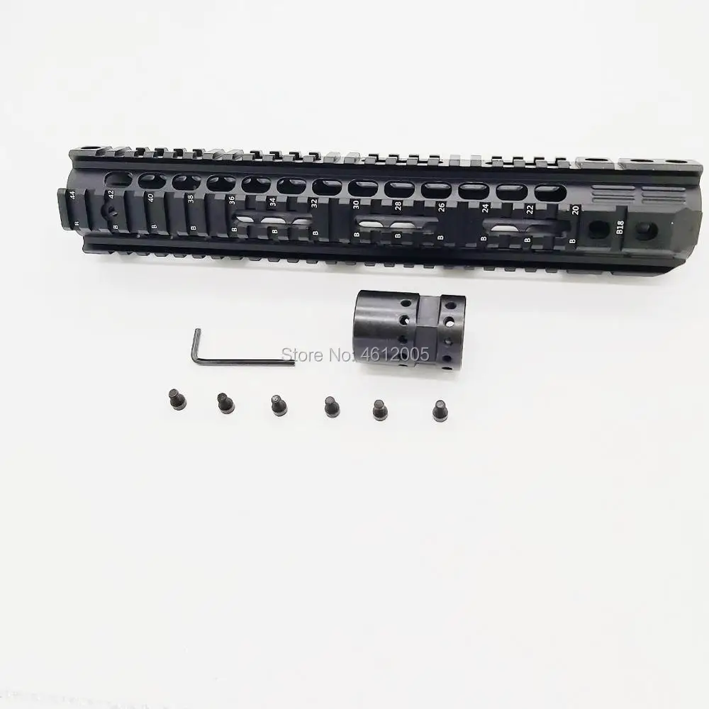 12 дюймов noveske Quad Rai для ar15 handguard 4 weaver picatinny Rail Rifle Free Floating Handguard QD Поворотный корпус M4