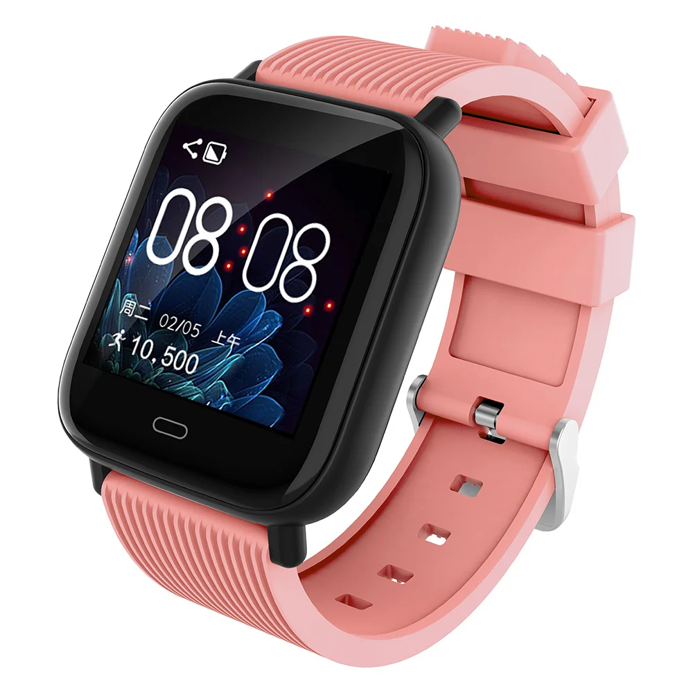

G20 Smart Bracelet Fitness Tracker Dynamic UI Heart Rate Blood Pressure Blood Oxygen Sleep Monitoring Stopwatch Smart Band Watch