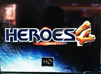 

HEROES OF STORM 4 800 in 1 PCB jamma arcade cabinet game board arcade cartridges CGA & VGA output for LCD & CRT