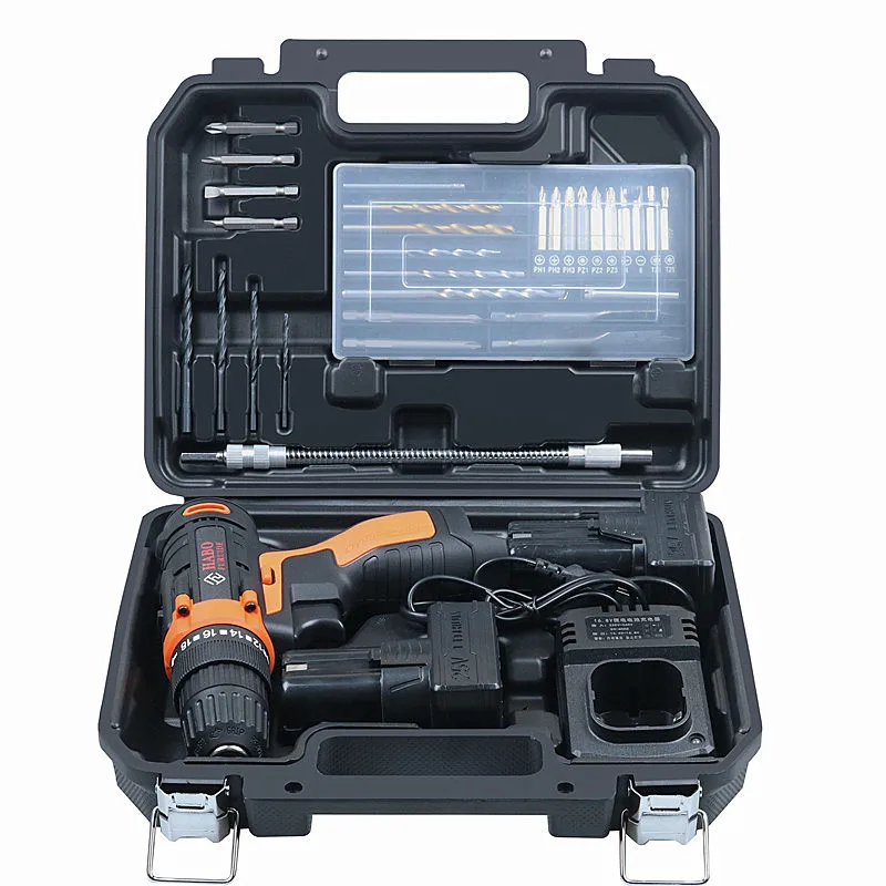 

25 V, 16.8 V, 12V Lithium Battery Electric Drill Combination Electric Screwdriver Hardware Tools Electric Tool Kit