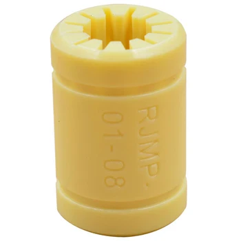 

GTBL 20 Pcs RJMP-01-08 Solid Polymer LM8UU Linear Bearing 8mm Shaft CNC Plastic Bushing Reprap Medel for 3D Printer Parts