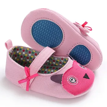 

2020 Cute Baby Girls First walkers Cotton Cartoon Mouse Soft with Pattern Shading Soft Sole Baby Toddler Prewalkers Shoes