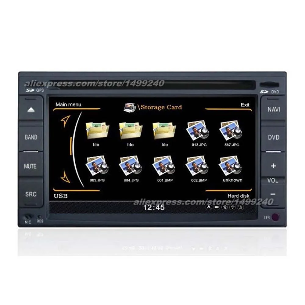 Для Nissan Frontier Navara 2005 ~ 2009-Автомобильный gps-навигация dvd-плеер Радио Стерео ТВ BT 3G WIFI