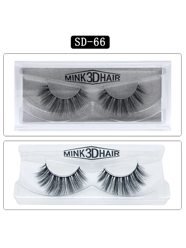 

3D False Eyelashes Messy Cross Thick Natural Fake Eye Lashes Professional Makeup Long False Eye Lashes