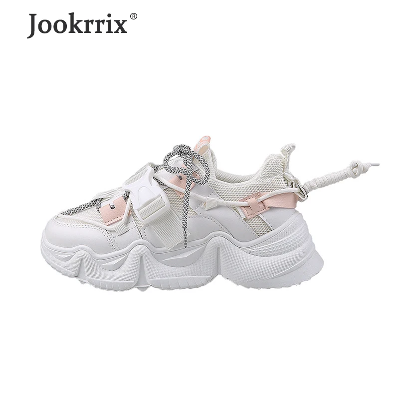 Женские массивные кроссовки Jookrrix коллекция Лето 2020 года увеличенные на 5 см