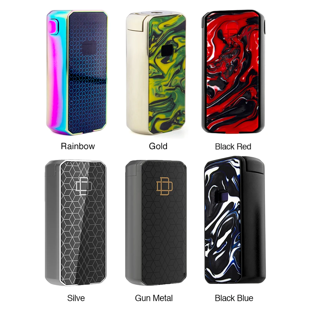 Боксмод Augvape Druga Foxy 150 Вт с входом RTA AUGVAPE без аккумулятора 18650 VV мод OLED дисплей