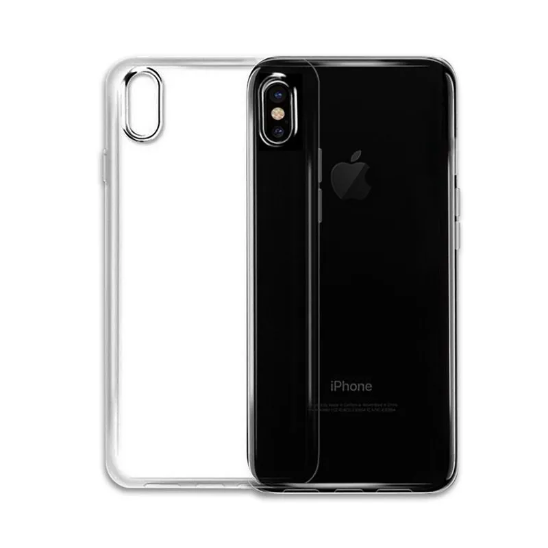Ultra thin Clear Transparent TPU Silicone Case For iPhone XS MAX XR 6S 7 8 Plus Protect Rubber Phone Case For iPhone 11 Pro MAX