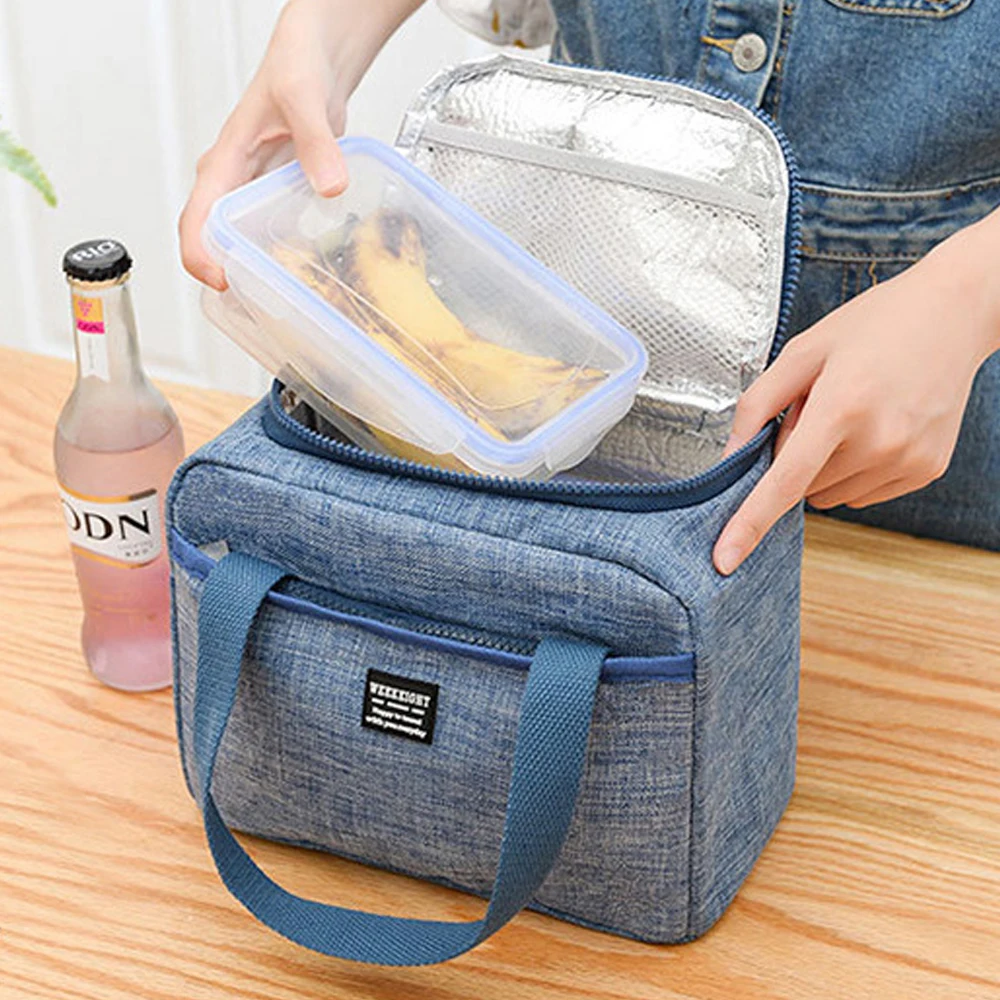 Новая Термосумка для пищи для пикника сумка для хранения переносная коробка для ланча Кемпинг уличная сумка кулер сумка для обеда