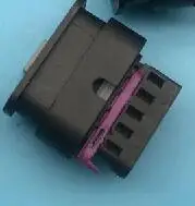 2/3/4/5/6 Pin Amp инжектор топлива датчик удара разъем водонепроницаемый авто вилки 4F0973702/3/4/5/6 с проводом - Название цвета: 5 pin