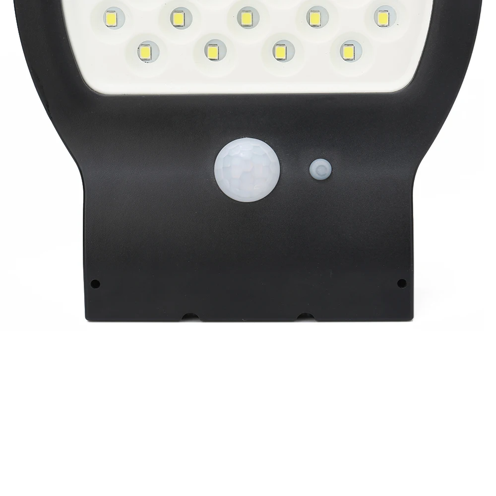 Светильник для забора с датчиком движения, солнечный IP65 36LED, ландшафтный, для дома, для безопасности, для двора, уличный светильник, светильник для дорожки, настенный светильник