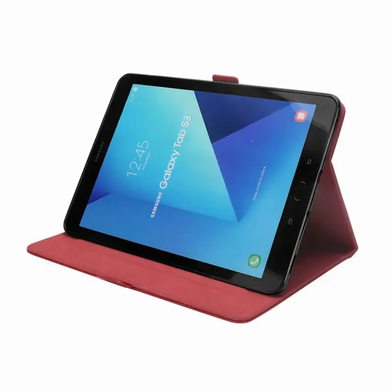 Ударопрочный чехол-книжка для Samsung Galaxy Tab S3 9,7 SM T820 T825 Магнитный откидной складной чехол для карт с держателем для карандашей