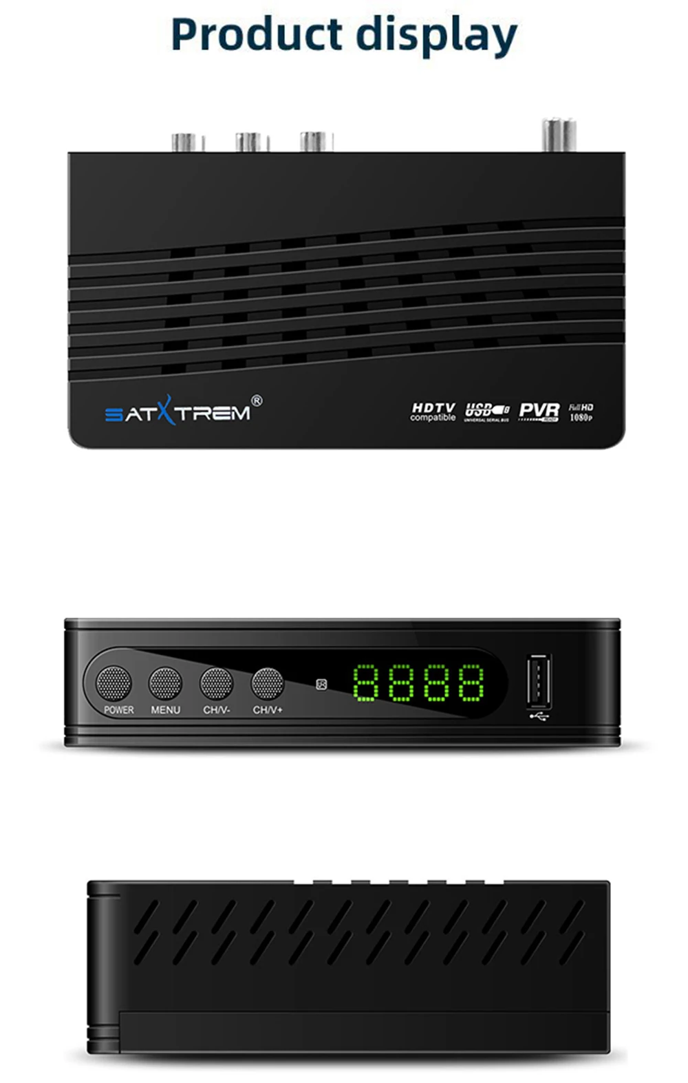 Satxtrem M3 Dvb t2 ТВ-тюнер Dvb C телеприставка комбо digitale terrestre tdt приемник DVB T/T2 с AC3 PVR HD ТВ DVB-T2 декодер