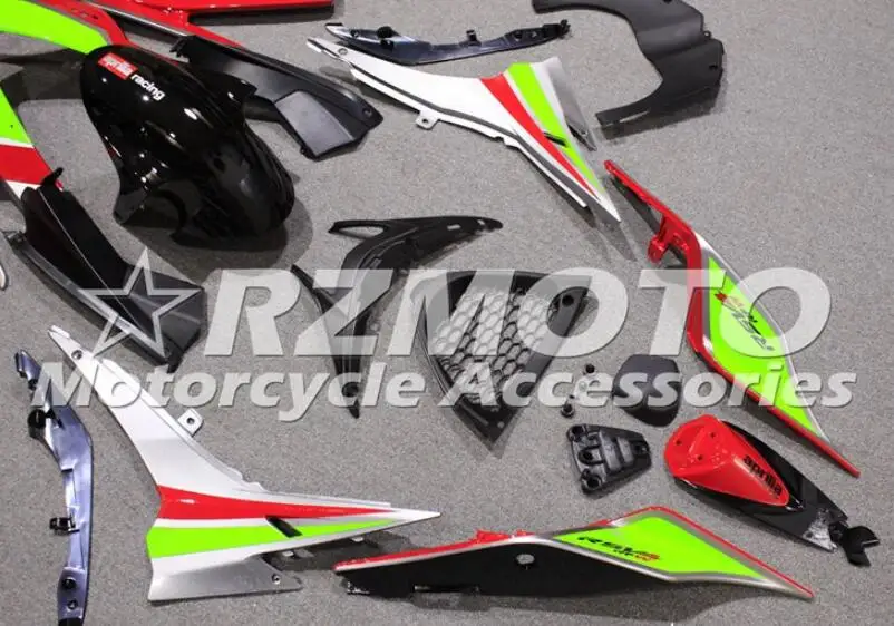 Литьевая Форма ABS Обтекатели комплект подходит для Aprilia RSV4 1000 2009- 09 10 11 12 13 14 на заказ красный серебристый черный