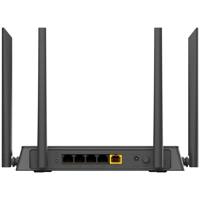 Роутер беспроводной D-Link DIR-822(DIR-822/RU/R1A) AC1200 10/100BASE-TX черный