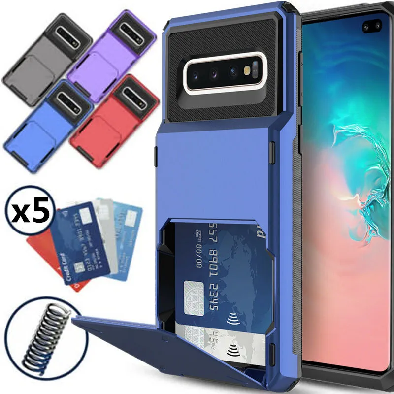 Чехол-кошелек для Samsung Galaxy S10 Plus 5G S9 S8 S7 Note 10 9 8 A7 A8 A9 2018 A750 A9S | Мобильные телефоны и