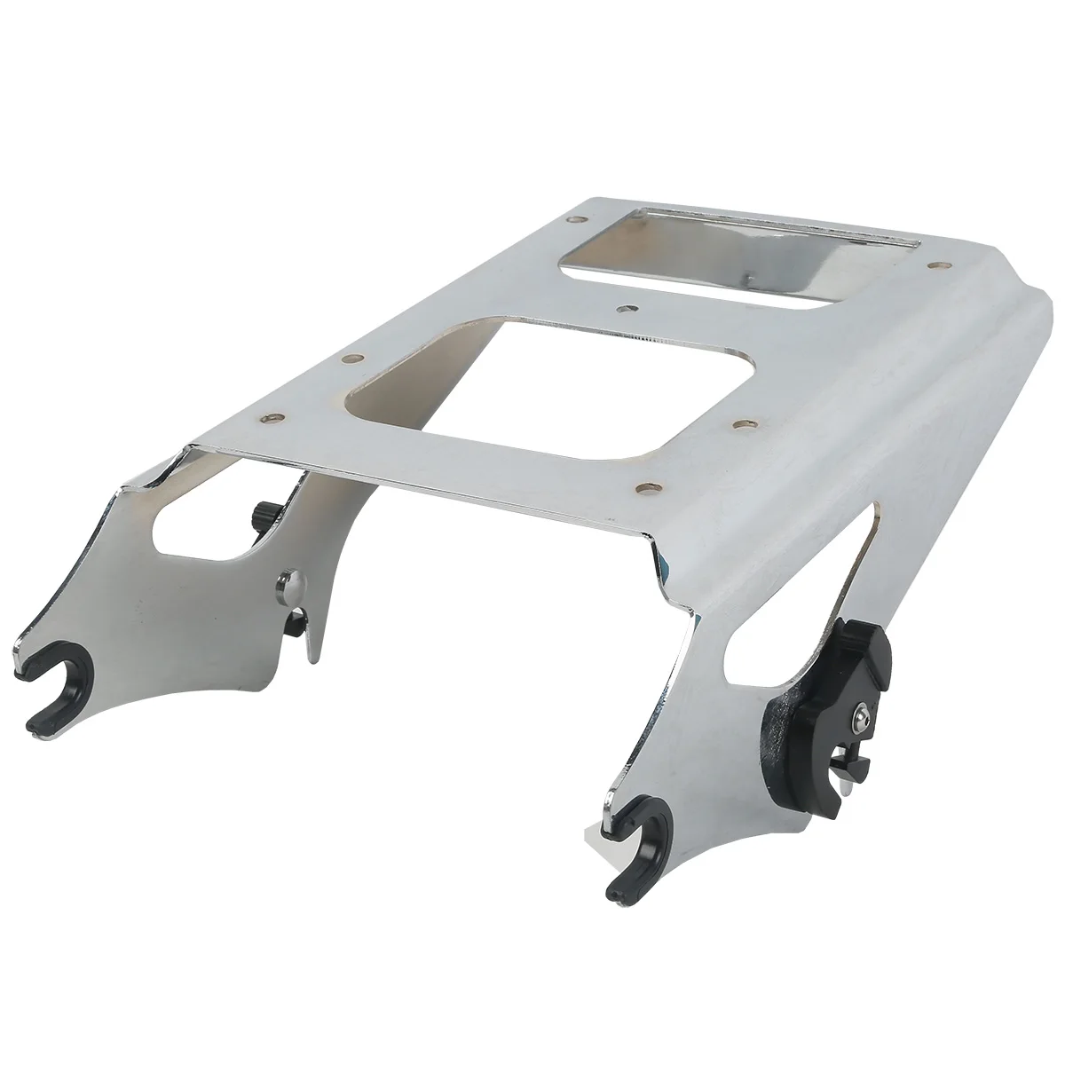 Motorcycle Detachable Two Up Trunk Mounting Rack For Harley Touring Street Glide Road King Electra Glide 2009-2013