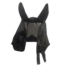 Прочная Летающая маска, противомоскитная сетка, аксессуары, лошадь, летняя броня, покрытие для ушей, практичные принадлежности для домашних животных, защита от ультрафиолета