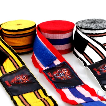 

3M 5M High quality elastic cotton MMA / kickboxing hand wraps Muay thai boxing glove hand protectors punch boxing bandage
