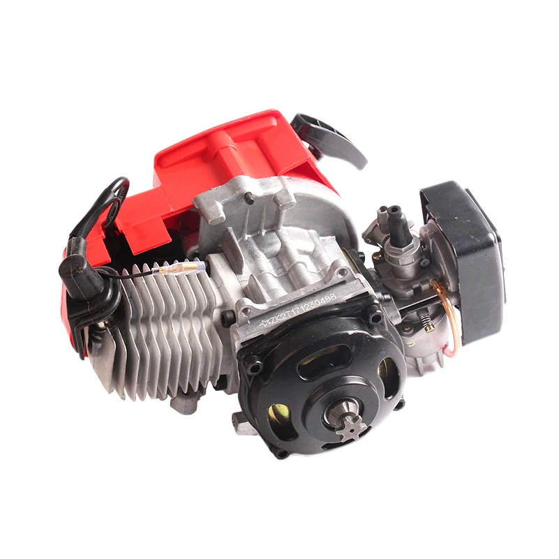 

47cc 49cc Pocket Bike Start Engine Fit For 2 Stroke Pull Mini Go Kart Dirt Bike Petrol Scooter ATV Pocket Bike Motor