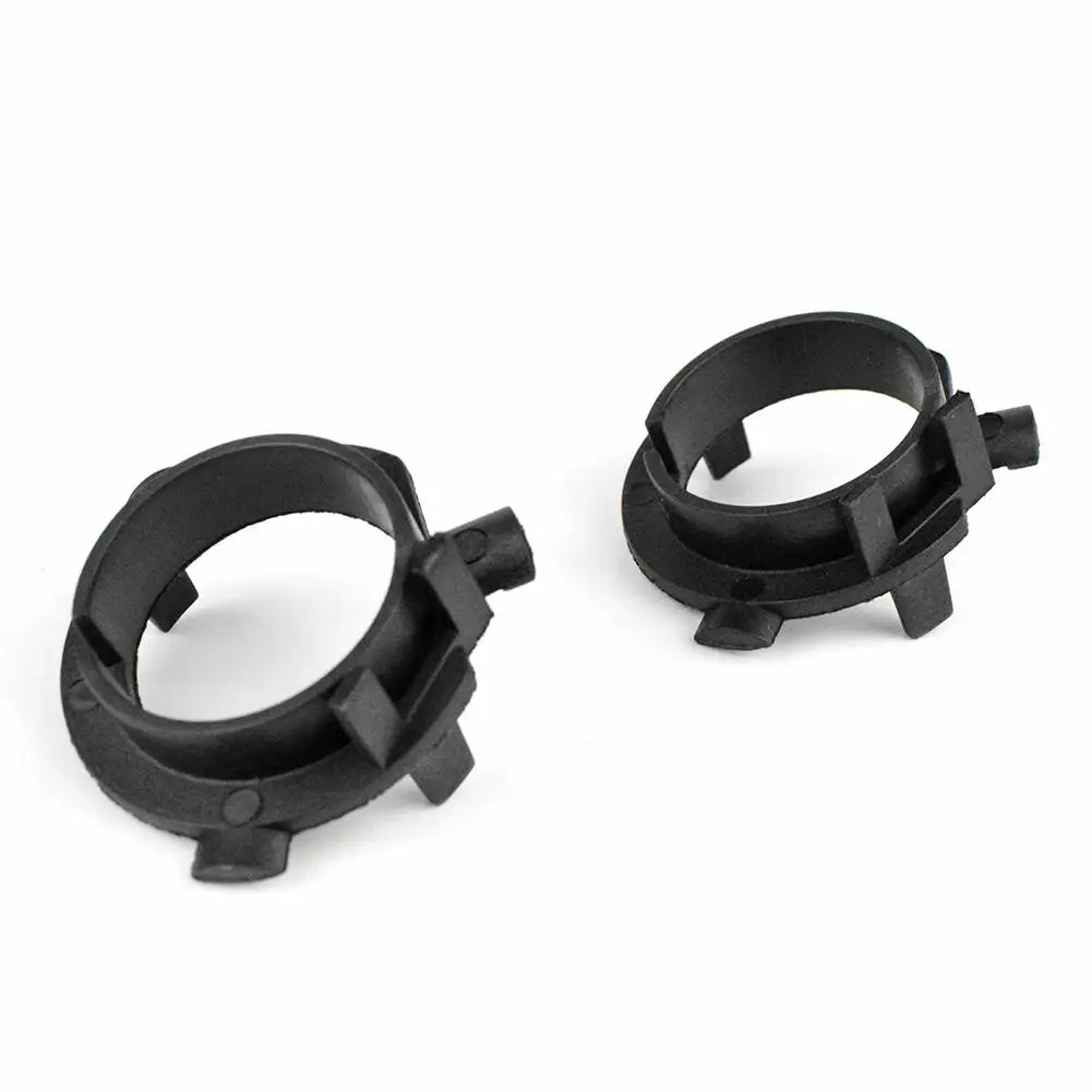 Headlight holder LED lamp bulb base Light holder Lamp holder Light bulb socket Socket connector plug adapter 1 Pair H7 LED Headlight Bulb Base Adapters Holders Retainers For Hyundai Nissan Kia