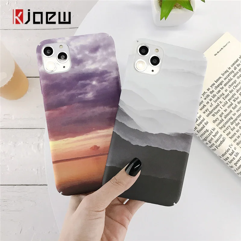 KJOEW чехол для телефона с рисунком &quotКартина маслом&quot iPhone 11 Pro Max X XR Xs 6 6s 7 8 Plus