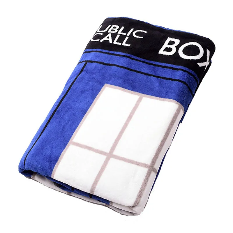 Home-Textile-Quilt-Doctor-Who-Tardis-Anime-Blanket-Sofa-Flannel-Fleece-Fabric-Throw-Bedspread-Cover- (2)