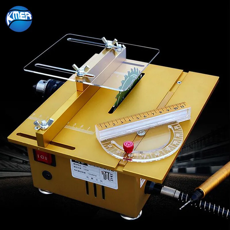 

Mini Table Saw Woodworking Chainsaw Precision Model Saw Multi-functional Small Cutting Machine