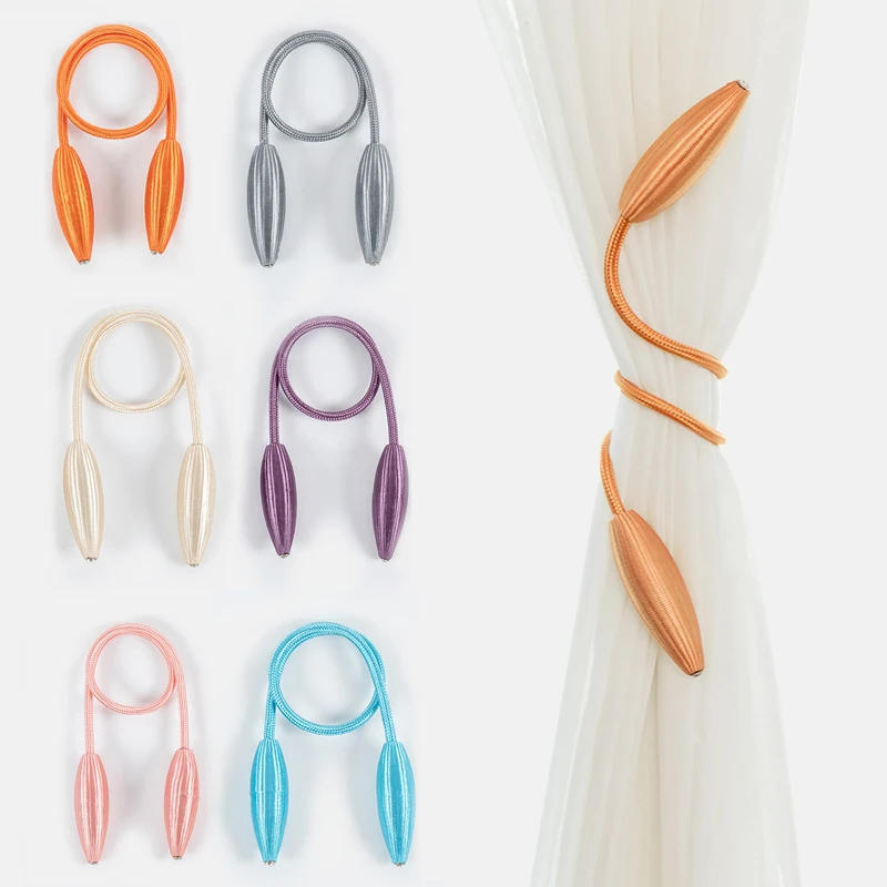 Arbitrary Shape Strong Curtain Tiebacks Alloy Hanging Belts Ropes Holdback Rods Ring Buckles Hooks Home Decoration Accessories | Дом и сад