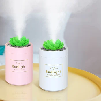 

Air Fresheners for Home Radio Potted Plant Electric USB Air Humidifier Color Change Mini Mist Maker Fragrance Diffuser Atomizer