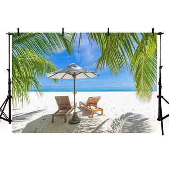 

TAIBO Vinyl Background Photography Beach and Ocean Background Seascape Photo Studio Backdrop Photocall