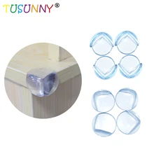 TUSUNNY 10 шт./лот ПВХ прозрачный край Детская безопасность Угловой протектор, в углах стола Кабинета стол острый угол резиновый угол