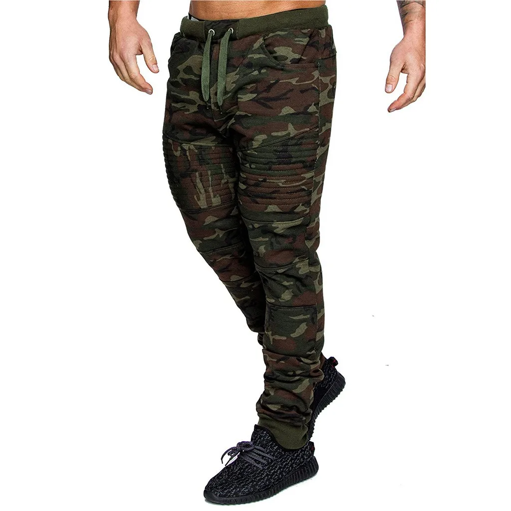 Модная спортивная камуфляжная повязка Pantalon Homme; повседневные штаны; свободные спортивные брюки с полосой сбоку; Spodnie Meskie