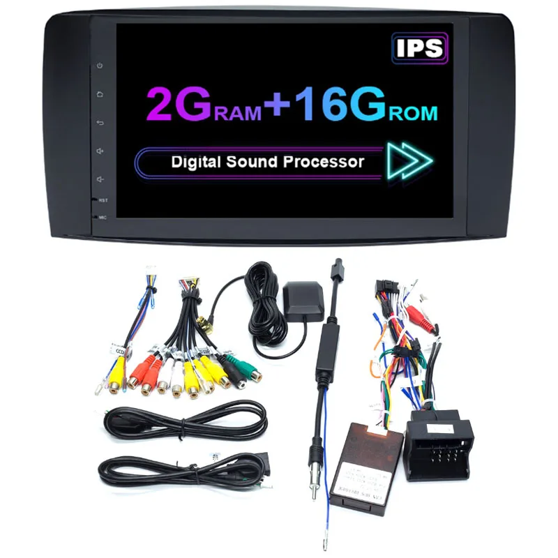  Android 9.0 Auto Radio DVD Player für Mercedes Benz R Klasse W251 R280 R300 R320 R350 R500 R63 AMG 