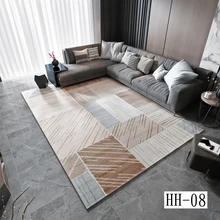 Геометрический абстрактный современный минималистичный ковер в скандинавском стиле для гостиной, чайный столик, диван, подушка для спальни, домашний ковер