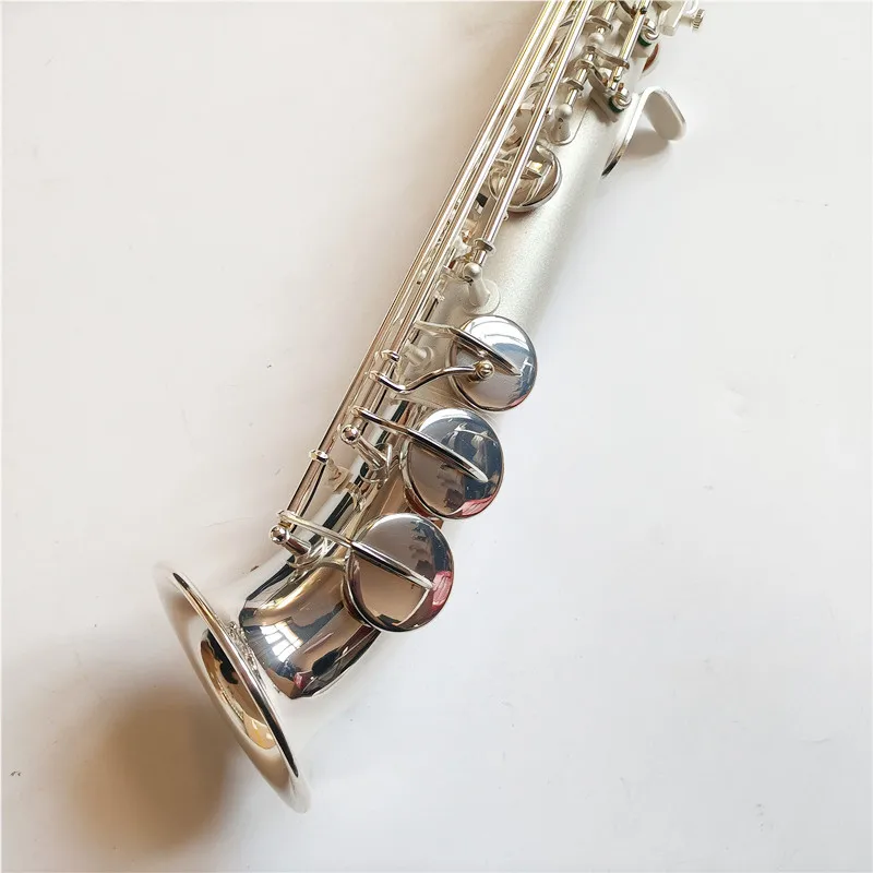 Made in Japan 875 Soprano Saxophone Reference Silvering B-flat Soprano Sax Case Mouthpiece Reeds Neck