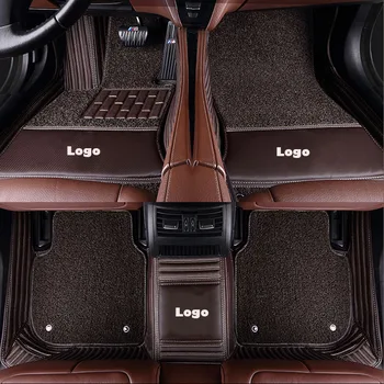 

Custom car floor mats leather for Cadillac SRX CTS ATS Seville SLS XTS CT6 CT6 PLUG-IN ATSL XT5 XT4 ESCALADE car accessories