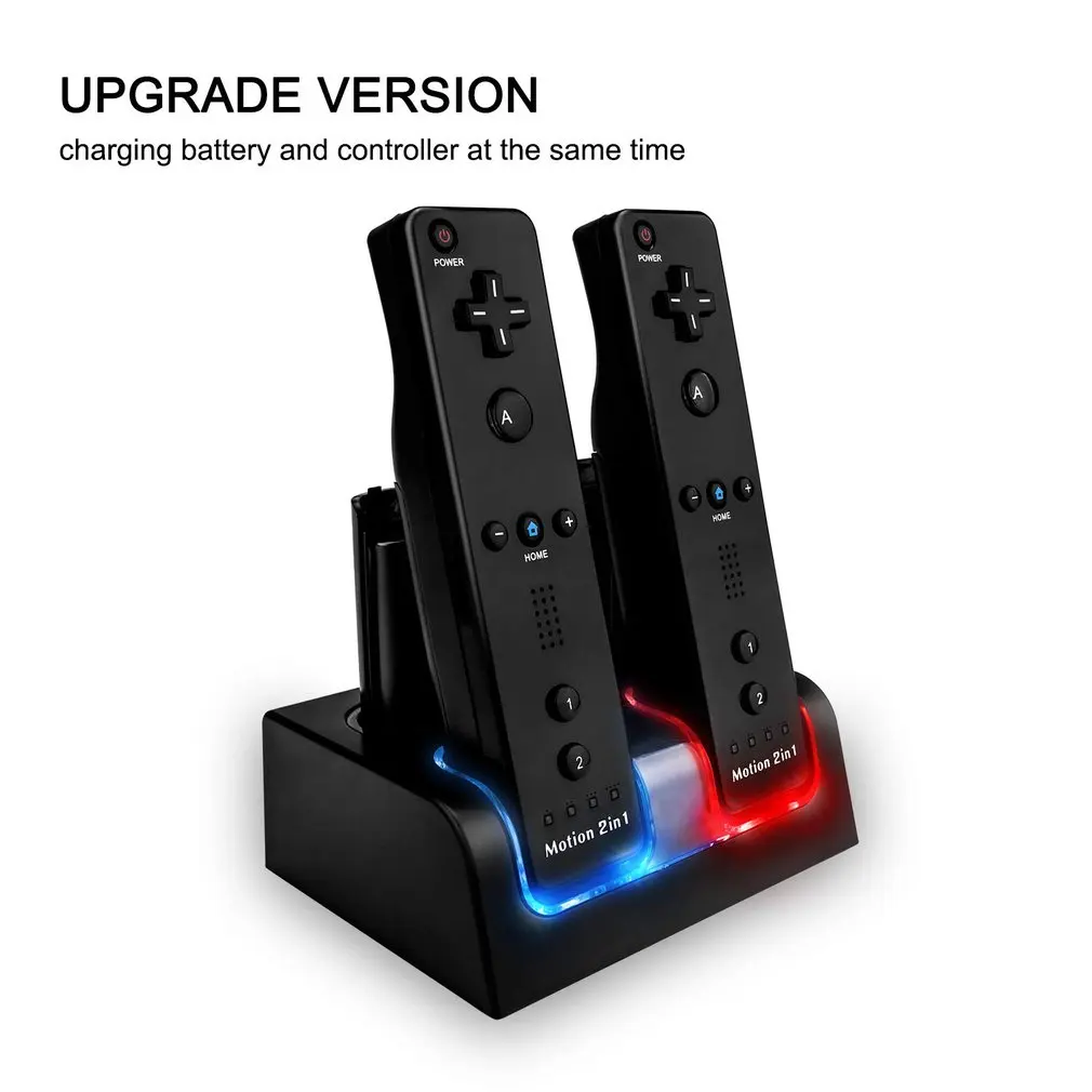 Новая Док станция с дистанционным управлением и двойной зарядкой + батарейный