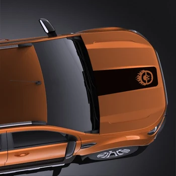 

1piece bonnet max mad skull styling stripes vinyl graphics decals kit for ford ranger 2012 2013 2014 2015 2016 2017 2018 2019