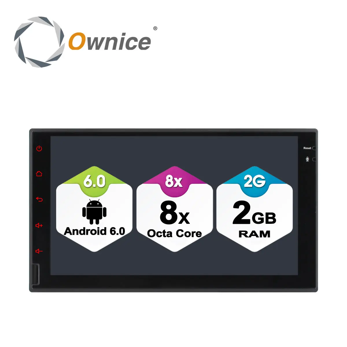 Ownice C500 Android 6 0 2G RAM 1024*600 2 din универсальный GPS навигация BT радио стерео аудио плеер