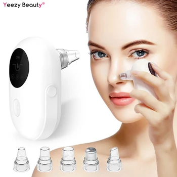 

Beauty Blackhead Remover Vacuum Pore Cleaner Acne Pimple Removal Face Pore Deep Cleaner Blackhead Vacuum Remover Facial Diamond