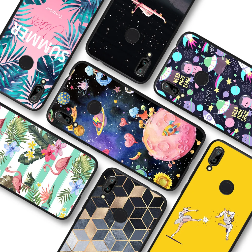

Luxury Animal Dog Printed Soft Case For Redmi 7A 7 Phone Cover Case For Xiaomi Redmi Note 7 Pro Cartoon Fashion Back Phone Case