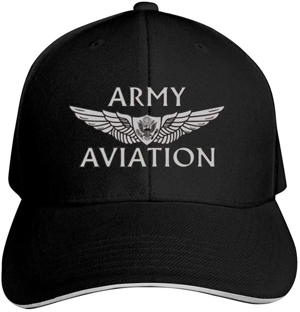 Унисекс США армии авиация с Aircrew крыло бейсбольная кепка регулируемая остроконечная шляпа сэндвич