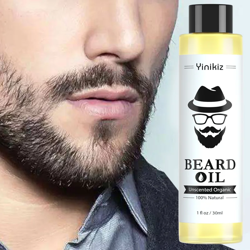 30ml 100 Natural Organic Beard Growth Oil For Men Beard Grooming Treatment Shiny Smoothing Beard Care 3