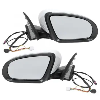 

Pair of Side Rearview Mirror Assembly with Memory Fits for Mercedes Benz C-Class W205 Car Mirror
