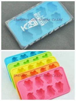 

200pcs/lot Penguins ice lattice [boxed] - animal ice lattice Silicone ice forming tools explosion models Summer Promotion