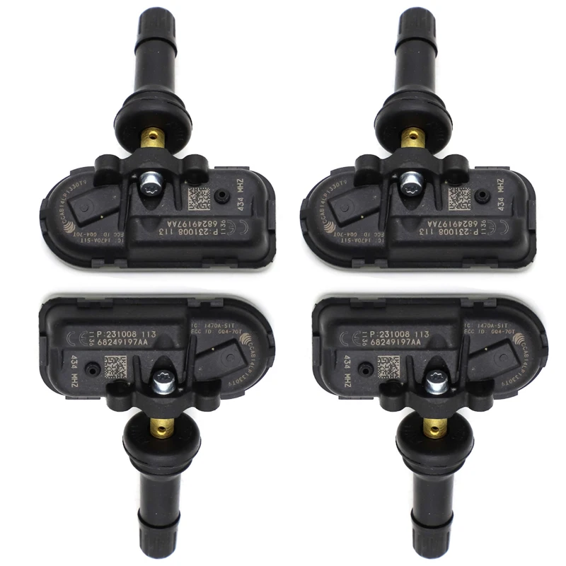 Комплект из 4 новых систем мониторинга автомобиля OEM для 2014-2019 JEEP DODGE RAM датчик