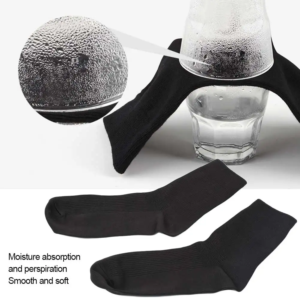 1 пара турмалиновых магнитных носков Самонагревающиеся магнитотерапевтические массажные носки для взрослых анион Дальний инфракрасный физиотерапия здоровья носки